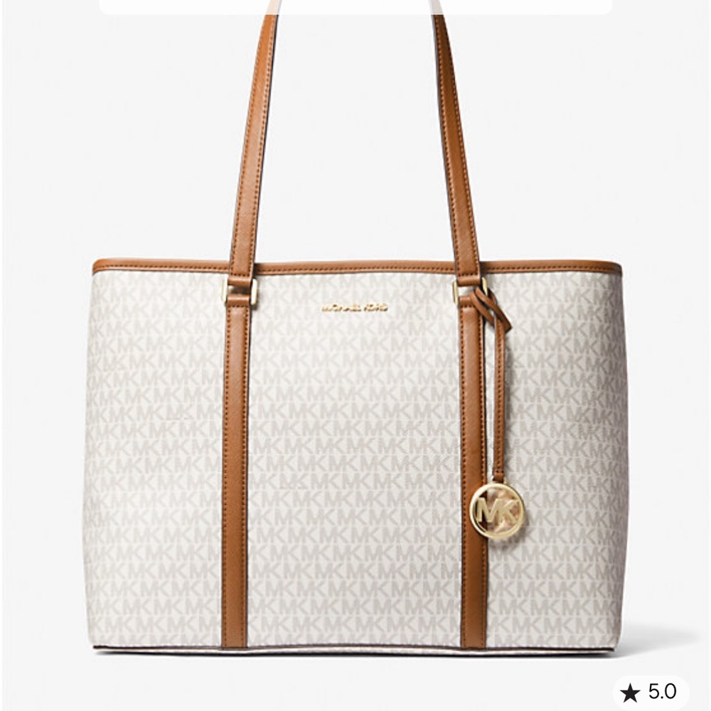 NWT MK Sady Large Tote Laptop Tote Bag